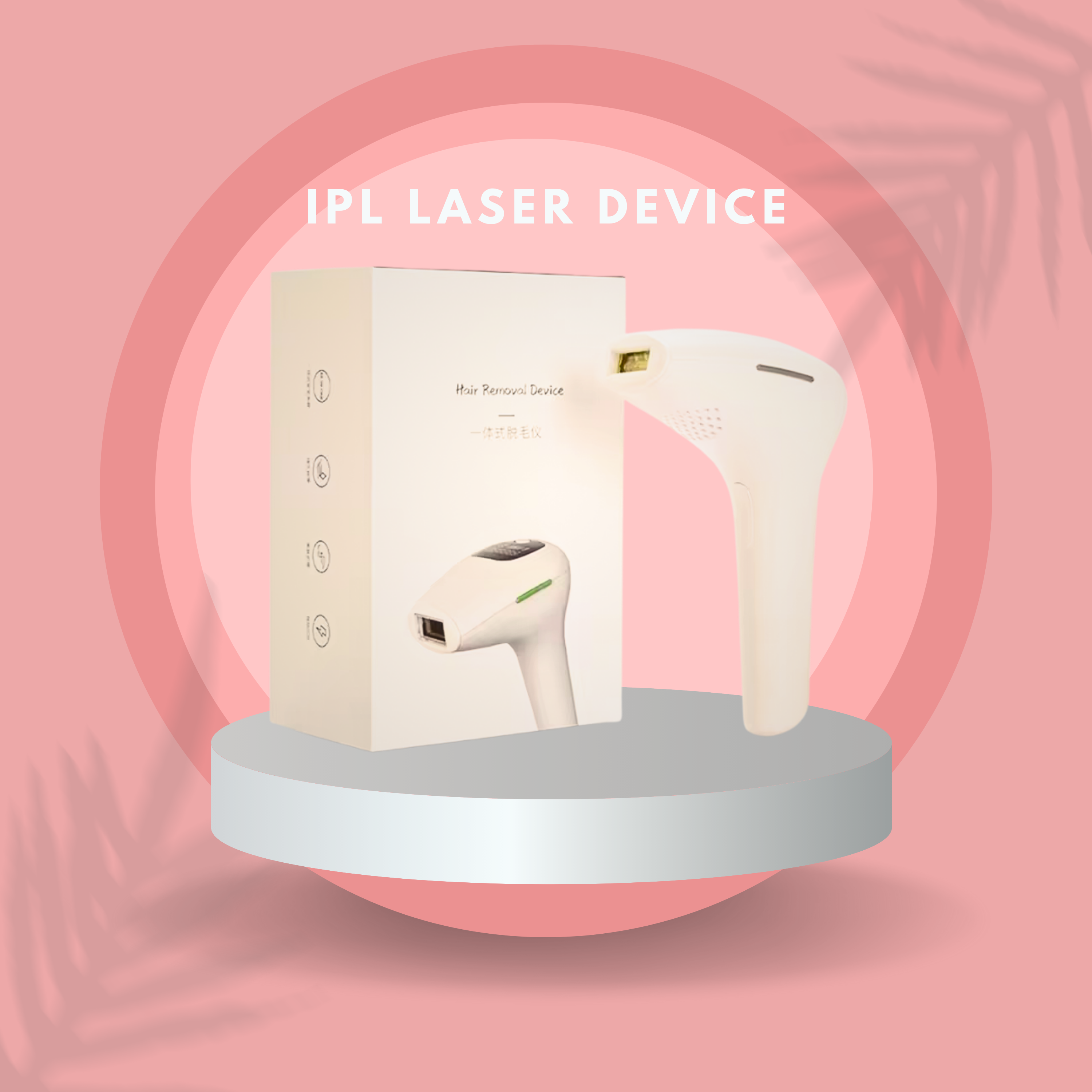 IPL Laser Permanent Hair Removing Device